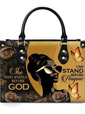 Leather Handbag For Black Women - Large Size Leather Totebag - Christmas Gifts F